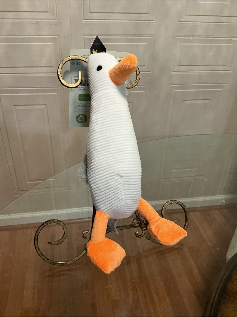 Giftable Pelican  Very Solf Dog Toy Clinker & Squeaker  14”